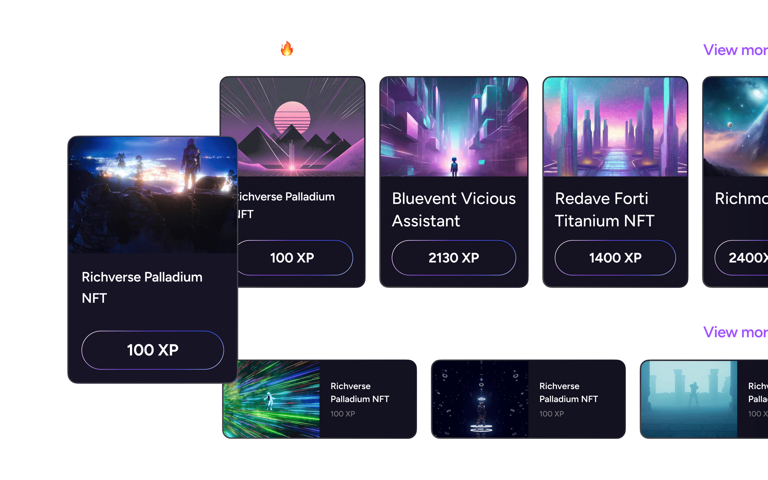 Screenshot of UI kit dashboard